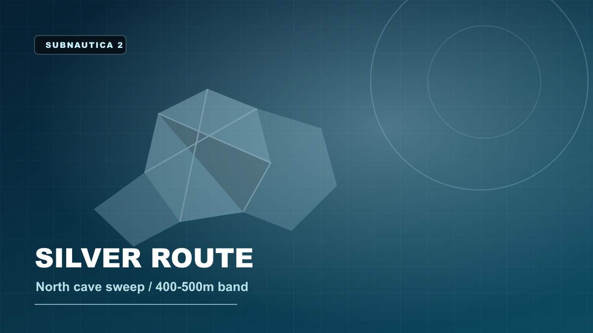 Original Subnautica 2 Silver route material artwork