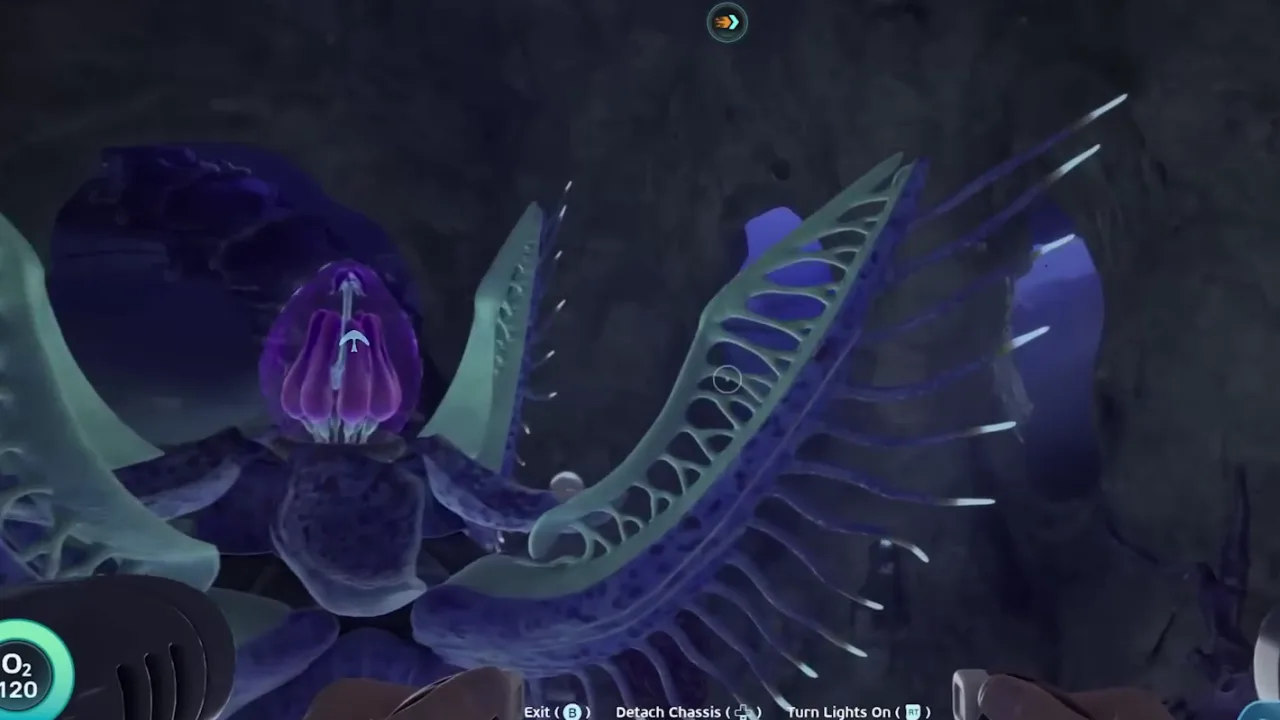 Biome landmark gameplay frame for Subnautica 2 map-resources guide