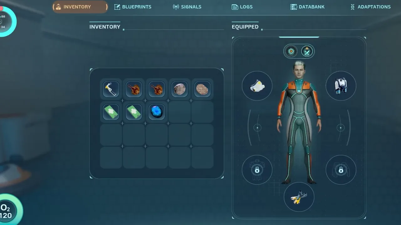 Loadout check evidence frame