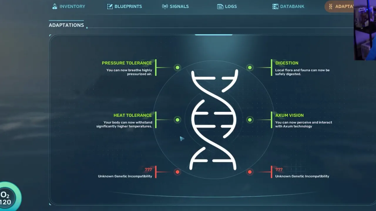 Recipe context gameplay frame for Subnautica 2 map-resources guide