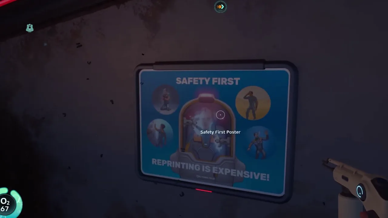 Databox room evidence frame