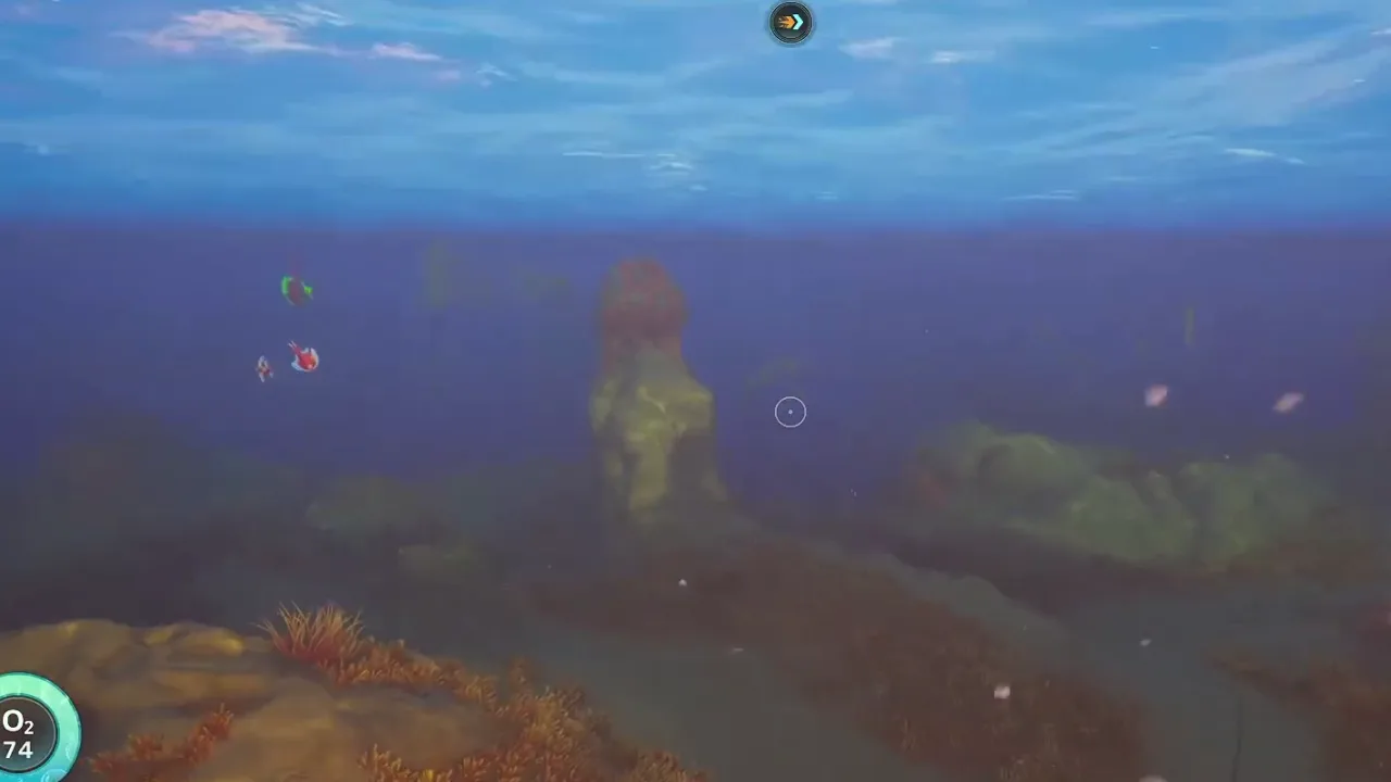 Starter heading gameplay frame for Subnautica 2 map-resources guide