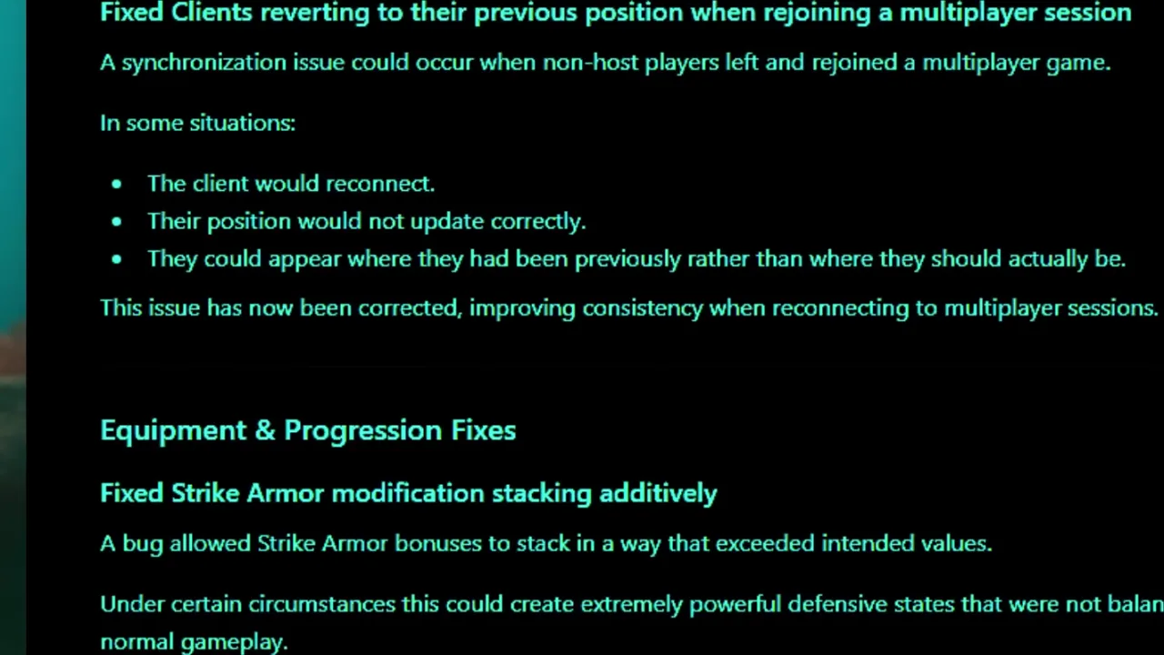 Fix list evidence frame